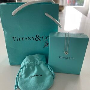 Tiffany & Co. Silver Pendant necklace
